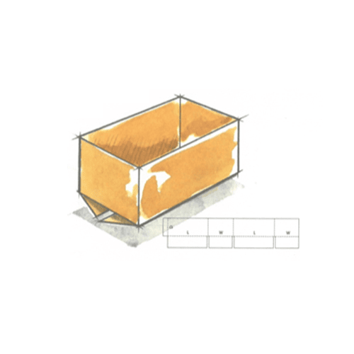 HSC - Half Slotted Container